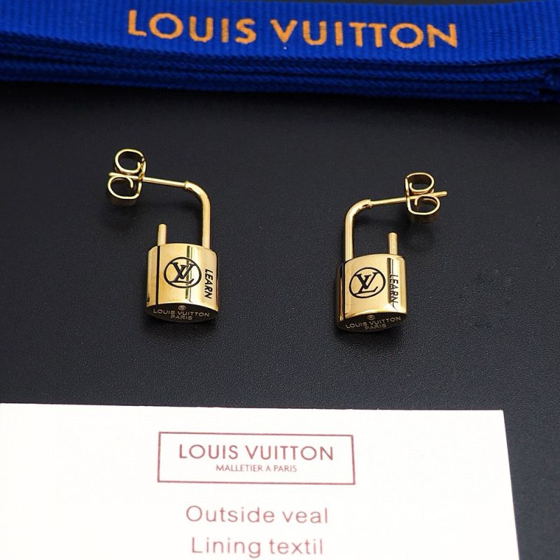 LV Locket Earrings