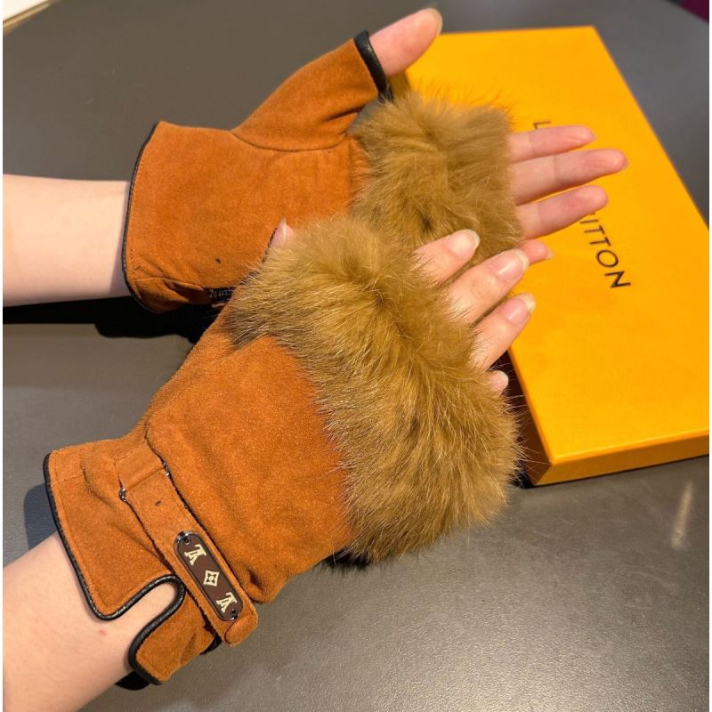 LV Leather Gloves