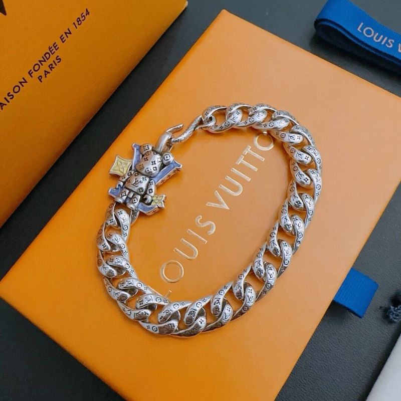 LV Silver Bracelet